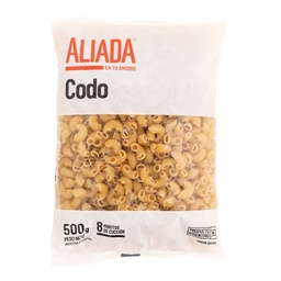 Fideo Aliada Codos 500g