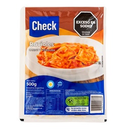 Ravioles Check Carne y Verdura 500 g