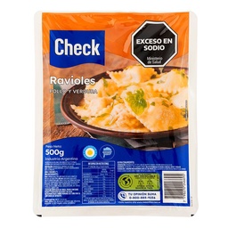 Ravioles Check de Pollo y Verdura 500 g