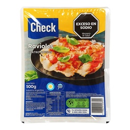 Ravioles Check Cuatro Quesos 500 g