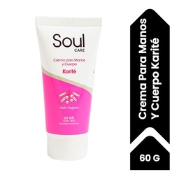 Crema para Manos y Cuerpo Soul Care Karité 60gr