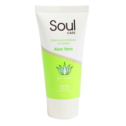 Crema Manos y Cuerpo Soul Care Aloe 60gr