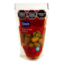 Aceitunas Check Verdes 180g