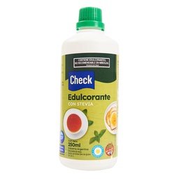 Edulcorante Check Stevia Liquido 250ml