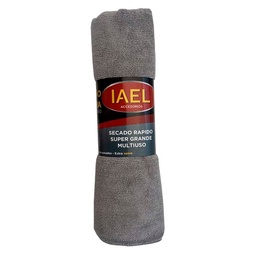 Paño de Limpieza Iael Microfibra Toalla 90X60cm Gris