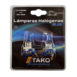 Jgo. Lampara H3 55W 12V Tako