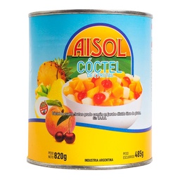 Cocktail 4 Frutas Aisol 820gr