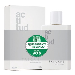 Set de Perfume Tascani Actitud 100ml + Desodorante