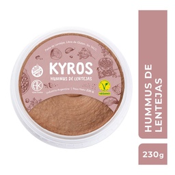 Hummus Kyros de Lentejas 230g