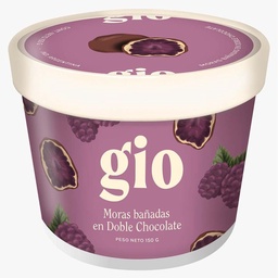 Moras Gio Bañadas en Doble Chocolate 150 g