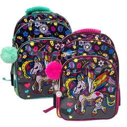 Mochila Phi Phi Unicornio Pintado 18"