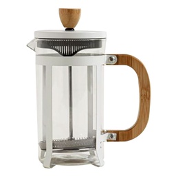 Cafetera Mishka con Embolo Crema Bamboo 600 ml