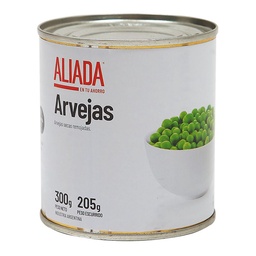 Conserva de Arvejas Aliada 300g