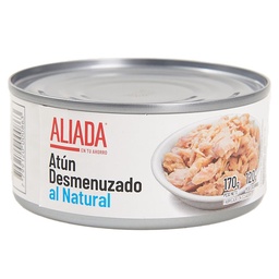 Atún Desmenuzado en Natural Aliada 170gr