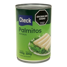 Palmitos Enteros Check 400 g