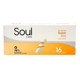 Tampon Soul Care Super 16un