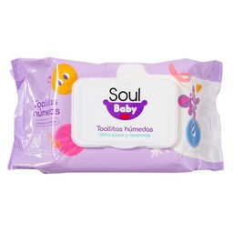 Toallas Humedas con Aceite de Emu Soul Baby 80un