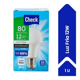 Lampara Led Check 12W Fria