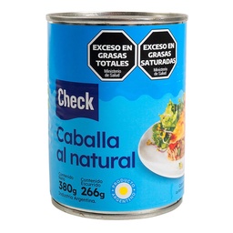 Caballa Al Natural Check 380gr