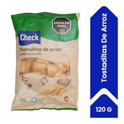 Tostadidas de Arroz Check 120 g