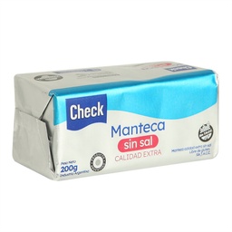 Manteca Check Sin Sal 200 g