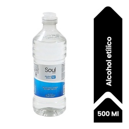 Alcohol Etílico Soul Care 500 ml