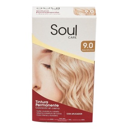 Tintura Permanente Soul Care 9.0 Rubio Extra Claro