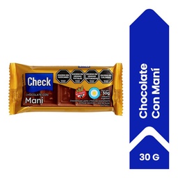 Chocolate con Maní Check 30 g