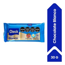 Chocolate Blanco Check 30 g