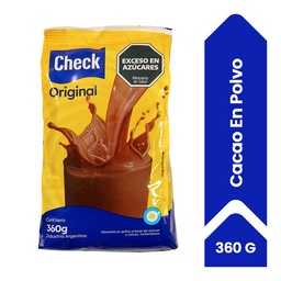 Cacao en Polvo Check 360 g