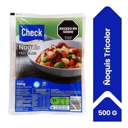 Ñoquis Tricolor Check 500 g