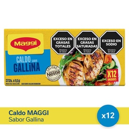 Caldo Gallina 12 Cubitos Maggi 114gr