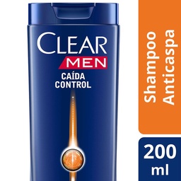 Shampoo Anticaspa Clear Caída Control 200 ml