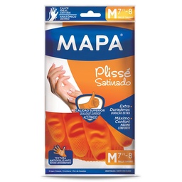 Guante Plisse Satinado m Mapa 1 un