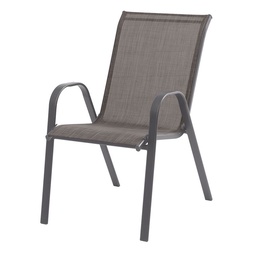 Silla Apilable Gris