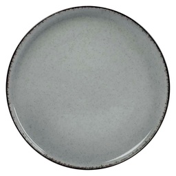 Plato Playo Kutahya 27cm Gris