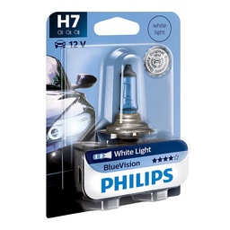 Lampara Philips H7 Bluevision 55W 12V