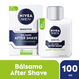 Bálsamo After Shave Nivea Men Sensitive para Piel Sensible x 100 ml