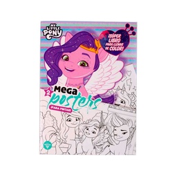 Libro Pony Mega Color Vertice