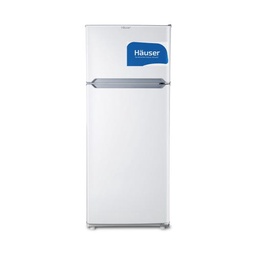 Heladera Con Freezer Hauser HM160 322 lt blanca HCA1