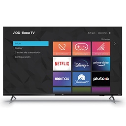 Smart Led Roku Tv Aoc 50 Pulgadas 4K Uhd 50U6125/77g