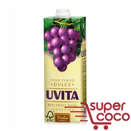 Vino Mesa Tinto Dulce Uvita 1lt