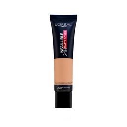 Base de Maquillaje L’oreal Paris Infalible 24H Matte Cover 290 Golden Amber x 30 ml