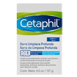 Barra de Limpieza Profunda Cetaphil x 127 g