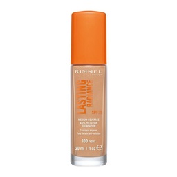 Base Líquida de Maquillaje Rimmel Lasting Radiance Fnd New Generation 100 x 30 ml