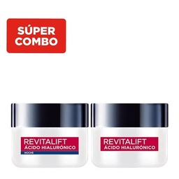 Kit Cuidado Facial L'oreal Paris: Crema Dia + Crema Noche