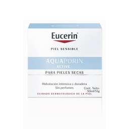 Crema Facial Humectante y Refrescante Eucerin Aquaporin Active Piel Seca x 50 ml