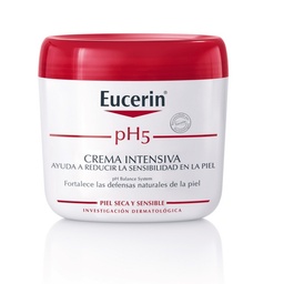 Crema Ph5 Intensiva Corporal Eucerin para Piel Seca y Sensible x 450 ml