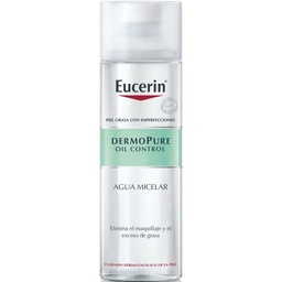 Agua Micelar Eucerin Dermopure Oil Control para Piel Grasa x 200 ml