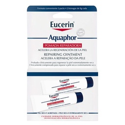 Pomada Reparadora Eucerin Aquaphor para Piel Seca 2 un x 10 ml C/u Pomada Reparadora Eucerin Aquaphor para Piel Seca 2 un x 10 ml C/u